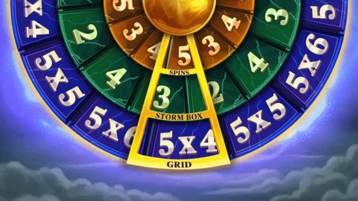 Pots of Power: Zeus - ბონუსის პარამეტრების ბორბალი სამი დისკით